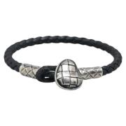 Pre-owned Metal bracelets Bottega Veneta Vintage , Gray , Dames