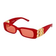 Stijlvolle zonnebril Bb0096S Balenciaga , Red , Dames