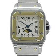 Pre-owned Stainless Steel watches Cartier Vintage , Gray , Dames