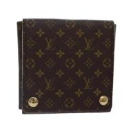 Pre-owned Canvas home-office Louis Vuitton Vintage , Brown , Dames