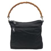 Pre-owned Canvas gucci-bags Gucci Vintage , Black , Dames