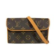 Pre-owned Fabric louis-vuitton-bags Louis Vuitton Vintage , Brown , Da...