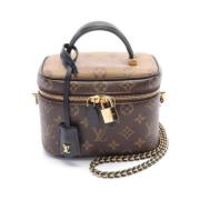 Pre-owned Canvas handbags Louis Vuitton Vintage , Brown , Dames