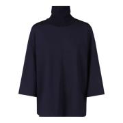 Moderne Vloeibare Blouse Liviana Conti , Blue , Dames