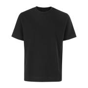 Dubbel Jersey T-shirt Circolo 1901 , Black , Heren