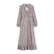 Stijlvol Weekend Fretty Jurken Max Mara Weekend , Gray , Dames