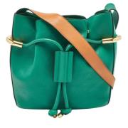 Pre-owned Leather shoulder-bags Chloé Pre-owned , Green , Dames