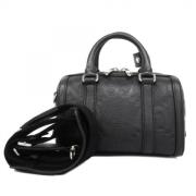 Pre-owned Leather handbags Gucci Vintage , Black , Dames