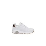 Gouden Air Stijlvolle Sneakers Skechers , White , Dames