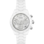 Wit Keramisch Dameshorloge Quartz Hugo Boss , White , Dames