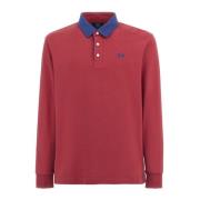 Bordeaux T-shirts en Polos La Martina , Red , Heren