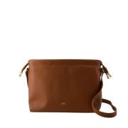 Hazelnoot Synthetische Crossbody Tas A.p.c. , Brown , Dames