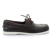 Sailor Shoes Sebago , Black , Heren