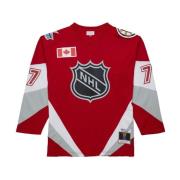 Blue Line Ray Bourque All-Star Shirt Mitchell & Ness , Red , Heren