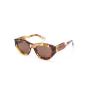 Ch0220S 010 Sunglasses Chloé , Brown , Dames