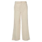 Wijde Pijp Corduroy Broek s.Oliver , Beige , Dames