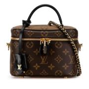 Pre-owned Leather shoulder-bags Louis Vuitton Vintage , Brown , Dames