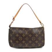 Pre-owned Canvas louis-vuitton-bags Louis Vuitton Vintage , Brown , Da...