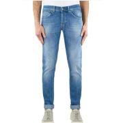 Klassieke Denim Jeans voor dagelijks gebruik Dondup , Blue , Heren