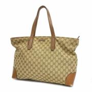 Pre-owned Canvas gucci-bags Gucci Vintage , Brown , Dames