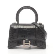 Pre-owned Leather balenciaga-bags Balenciaga Vintage , Black , Dames