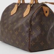 Pre-owned Fabric louis-vuitton-bags Louis Vuitton Vintage , Brown , Da...