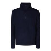 Premium Half-Zip Sweater Filippo De Laurentiis , Blue , Heren