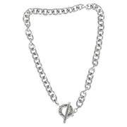 Pre-owned Metal necklaces Tiffany & Co. Pre-owned , Gray , Dames