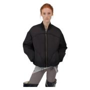 W Bomber Twill Black Bacon , Black , Dames