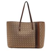 Pre-owned Leather totes Carolina Herrera Pre-owned , Beige , Dames