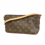 Pre-owned Fabric shoulder-bags Louis Vuitton Vintage , Brown , Dames