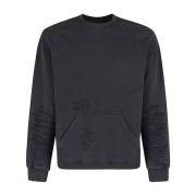 Casual Sweatshirt voor dagelijks gebruik MM6 Maison Margiela , Black ,...