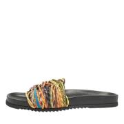 Pre-owned Leather sandals Burberry Vintage , Multicolor , Heren