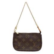 Pre-owned Canvas louis-vuitton-bags Louis Vuitton Vintage , Brown , Da...