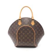 Pre-owned Canvas handbags Louis Vuitton Vintage , Brown , Dames