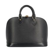 Pre-owned Leather louis-vuitton-bags Louis Vuitton Vintage , Black , D...