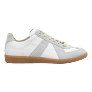 Lage Sneaker in Trendy Stijl Maison Margiela , White , Heren