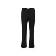 Slimme Bibette Katoenmix Broek Red Button , Black , Dames