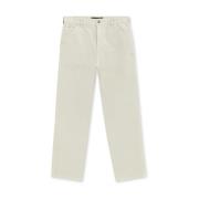 Beige Katoenen Werkbroek Lente/Zomer 2024 Iuter , Beige , Heren