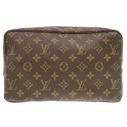 Pre-owned Fabric louis-vuitton-bags Louis Vuitton Vintage , Brown , Da...