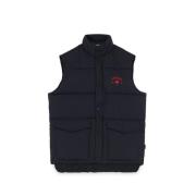 Puff Vest Club Dogo Zwart Nylon Iuter , Black , Heren