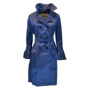 Stijlvolle trenchcoat in diverse kleuren Herno , Blue , Dames