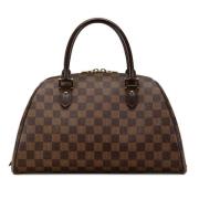 Pre-owned Canvas handbags Louis Vuitton Vintage , Brown , Dames