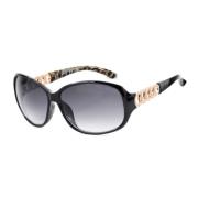 Zwarte Resin Zonnebril voor Vrouwen Guess , Black , Dames