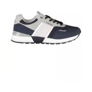 Blauwe Sneakers met Contrastdetails Carrera , Blue , Heren