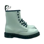 Klassieke Gladleren Laarzen Dr. Martens , Green , Dames