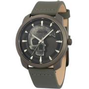 RVS kwarts herenhorloge bruin Police , Brown , Heren