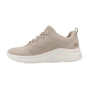 Comfortabele Arch Sneakers Skechers , Beige , Dames