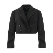 Getailleerde blazer met strepen John Richmond , Black , Dames