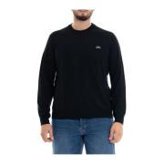 Legendarische Tennisgeïnspireerde Trui Lacoste , Black , Heren